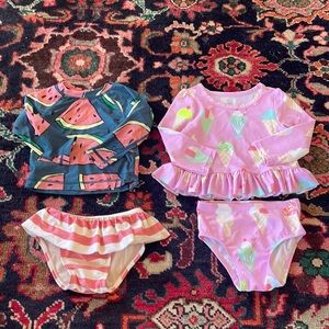 Tea Collection Gap Rash Guard Bundle